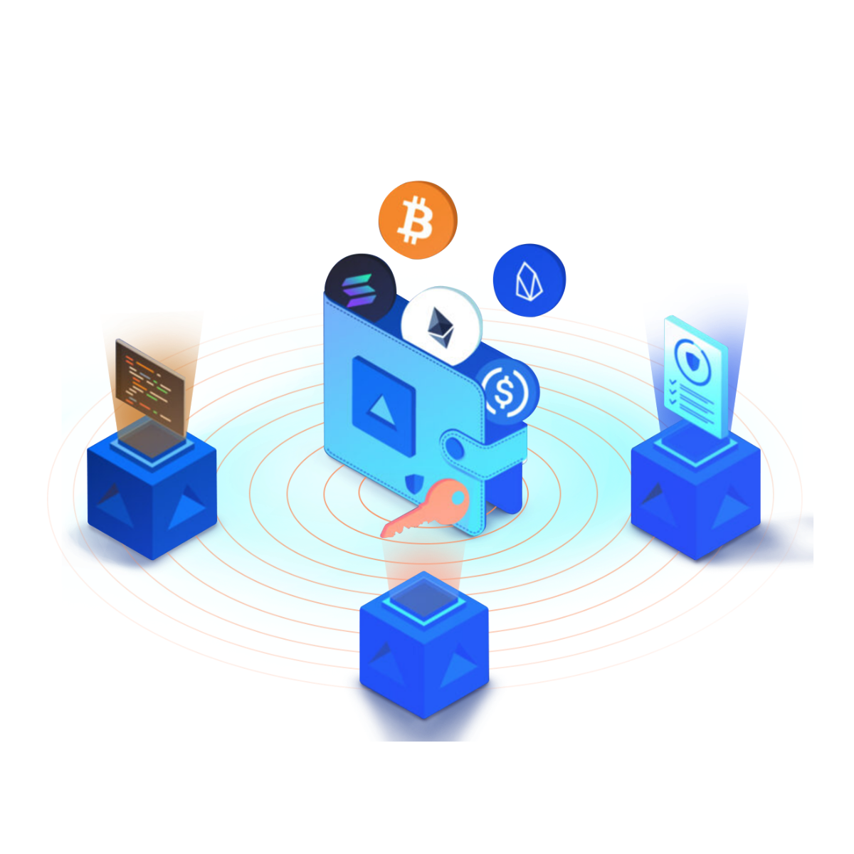 Tecnología de billeteras MPC para máxima seguridad